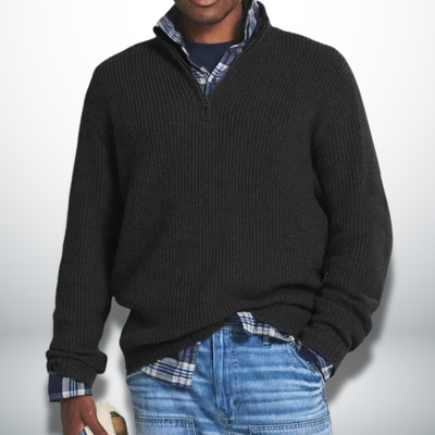 Caleb | Warm collared sweater