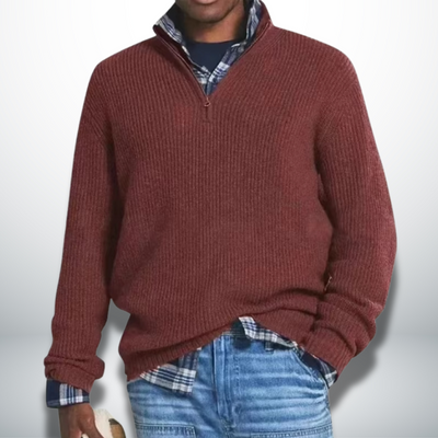 Caleb | Warm collared sweater