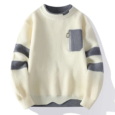 Ador | Casual Thick Knit Sweater for Men