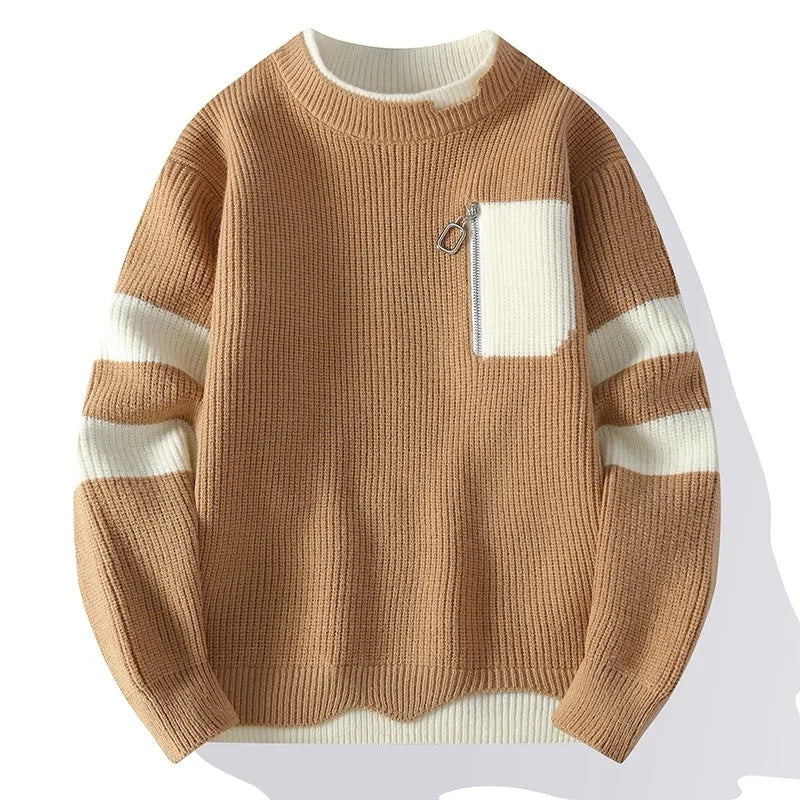 Ador | Casual Thick Knit Sweater for Men