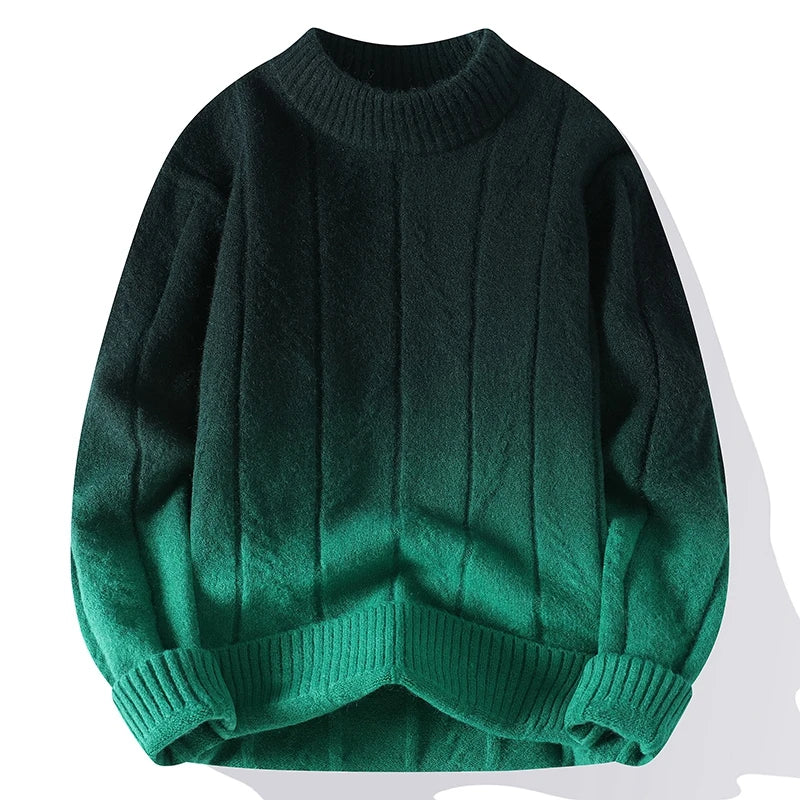 Ador | Contrast Color Knit Sweater for Men