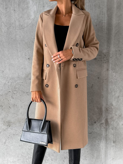 Aléxia™ - Elegant Long Coat